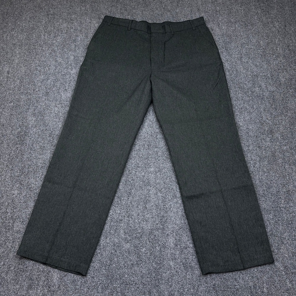Vintage 90s Levi's Action Slacks Dress Pants Mens 38x30 FITS 37 Gray Heather
